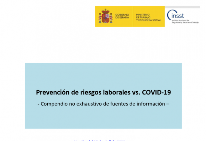 Prevención riesgos laborales vs COVID-19