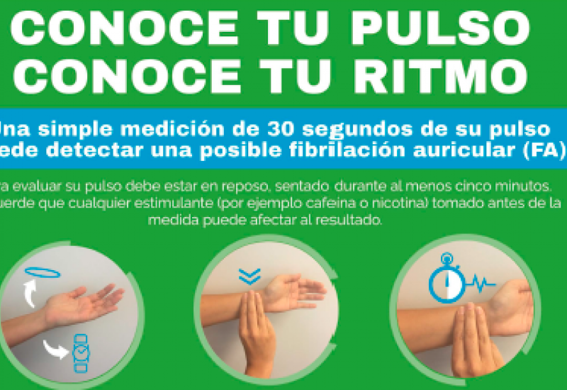 Póster campaña Know your pulse