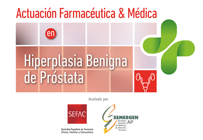 Inscríbete en el nuevo curso 'Actuación farmacéutica y médica en hiperplasia benigna de próstata'