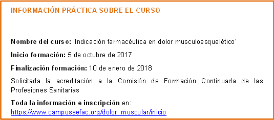 tabla curso dolor musculoesquelético