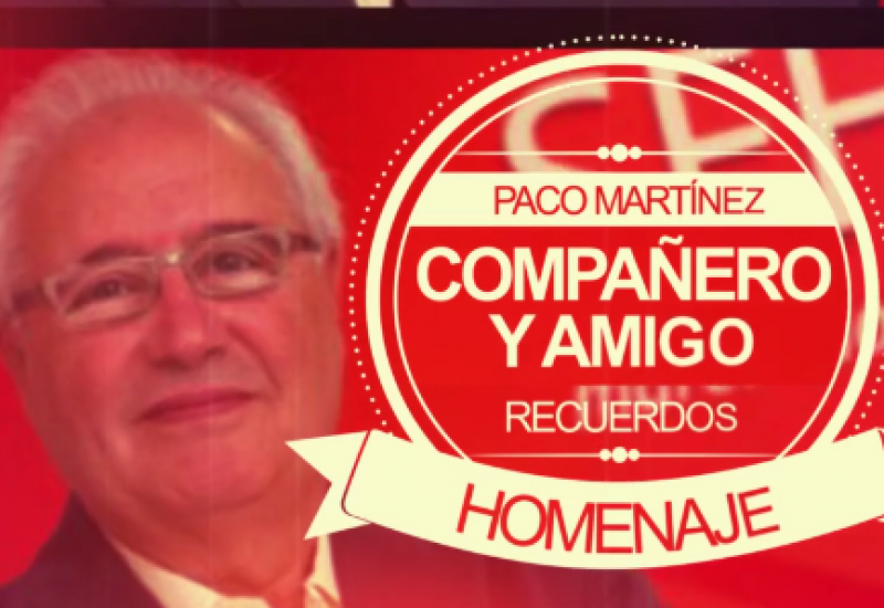 Homenaje a Francisco Martínez