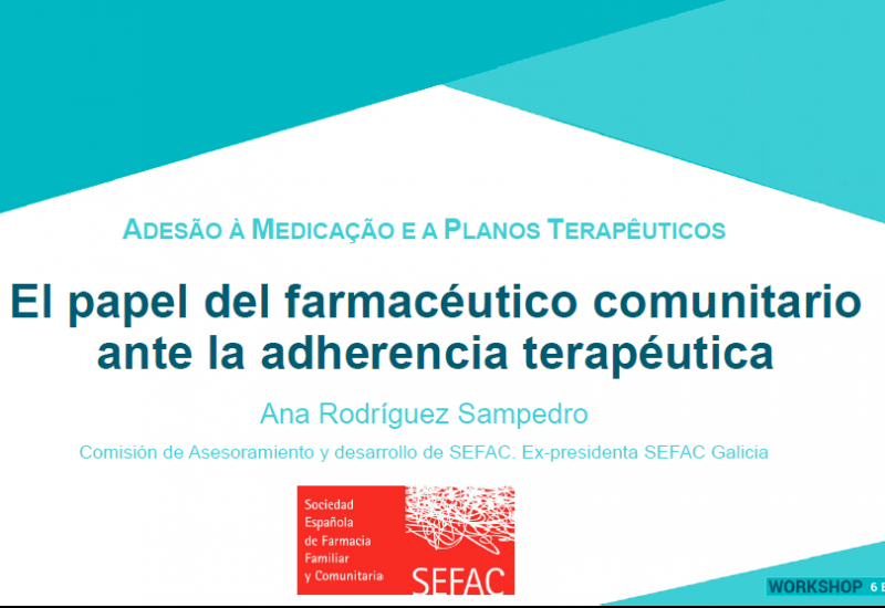 El papel del farmacéutico comunitario ante la adherencia terapéutica