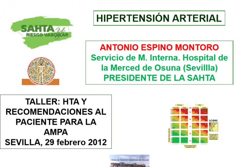 Taller: Hipertensión arterial y recomendaciones al paciente para la automedida de la presión arterial (AMPA) 