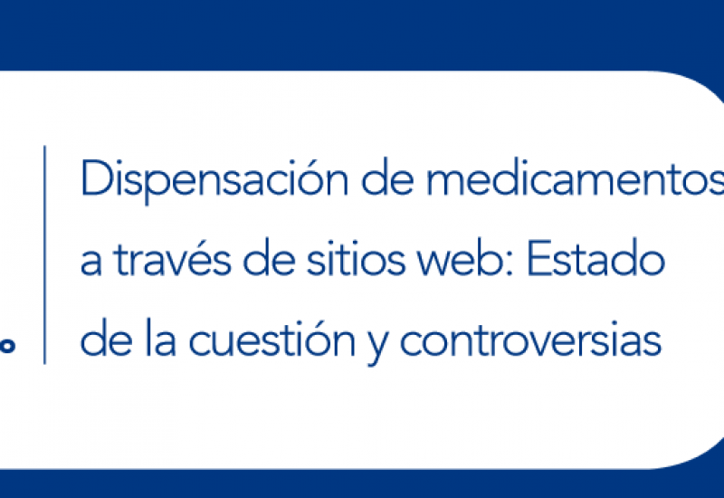 Dispensación de medicamentos a través de sitios web