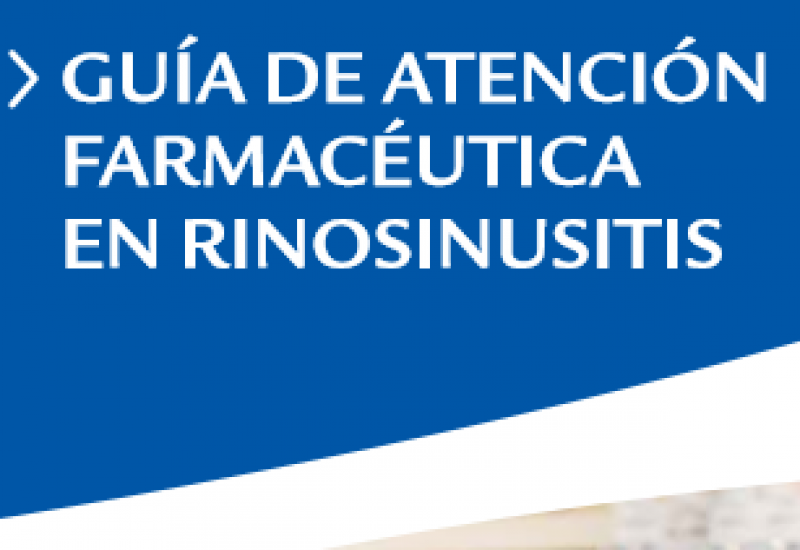 Guía de atención farmacéutica en rinosinusitis