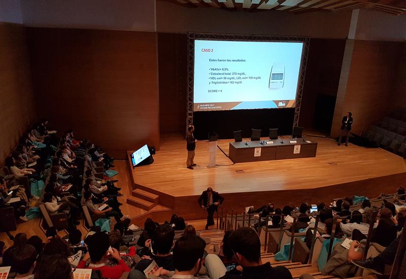 Auditorio de la Diputación de Alicante donde se celebró la #jornadaSEFAC