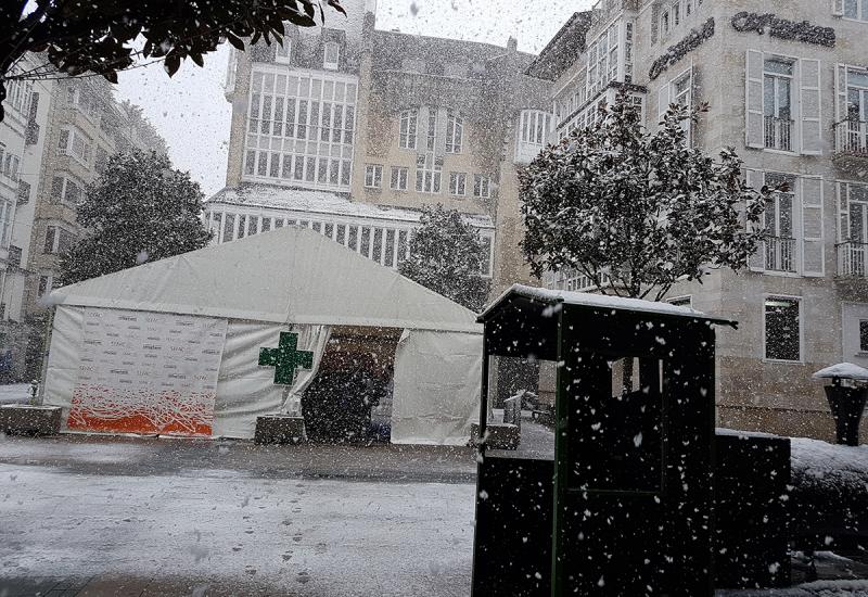 Carpa SEFAC en Vitoria