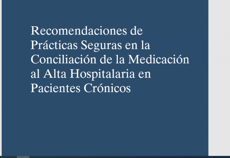 prácticas seguras conciliación medicación