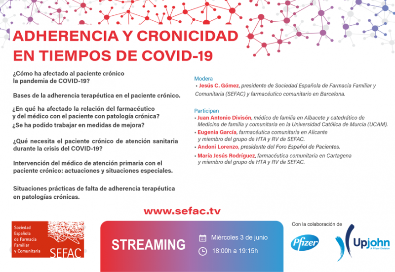 Streaming: adherencia y cronicidad en tiempos de COVID-19 (3 de junio)