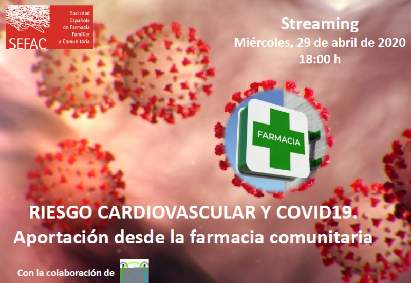 Presentación de la sesión 'Riesgo cardiovascular y COVID-19. Aportación desde la farmacia comunitaria'