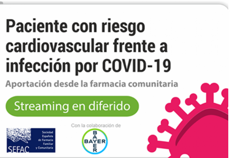 Streaming en diferido: Paciente con riesgo cardiovascular frente a infección por COVID-19