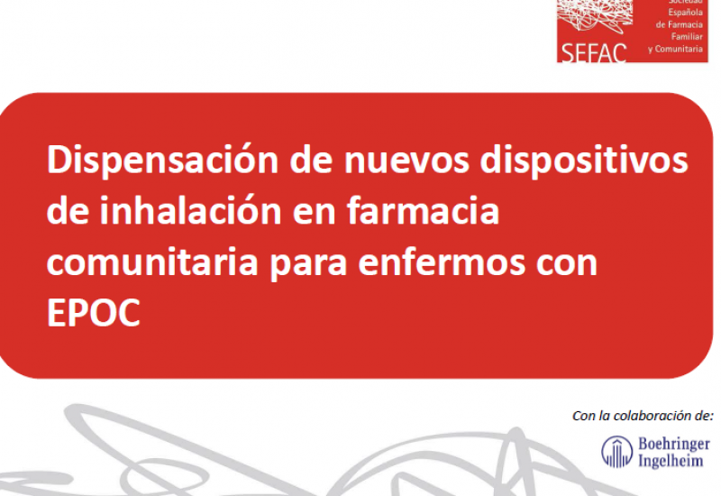 Dispensación de nuevos dispositivos de inhalación en farmacia comunitaria para enfermos con EPOC