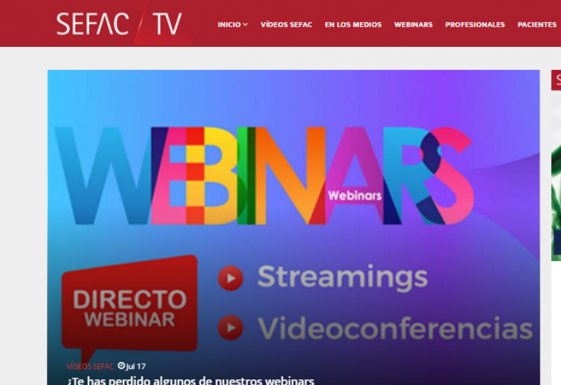 SEFAC.TV estrena etapa con diseño y contenidos renovados