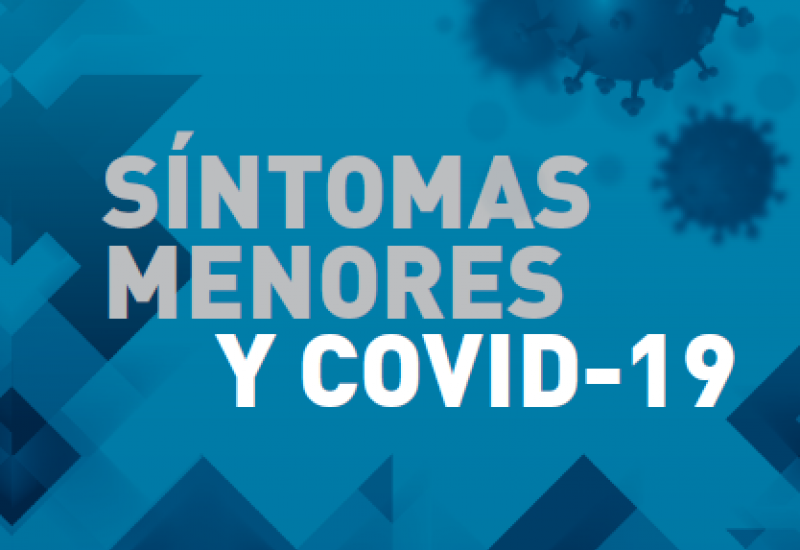 Síntomas menores y COVID-19. Protocolo de actuación en farmacia comunitaria