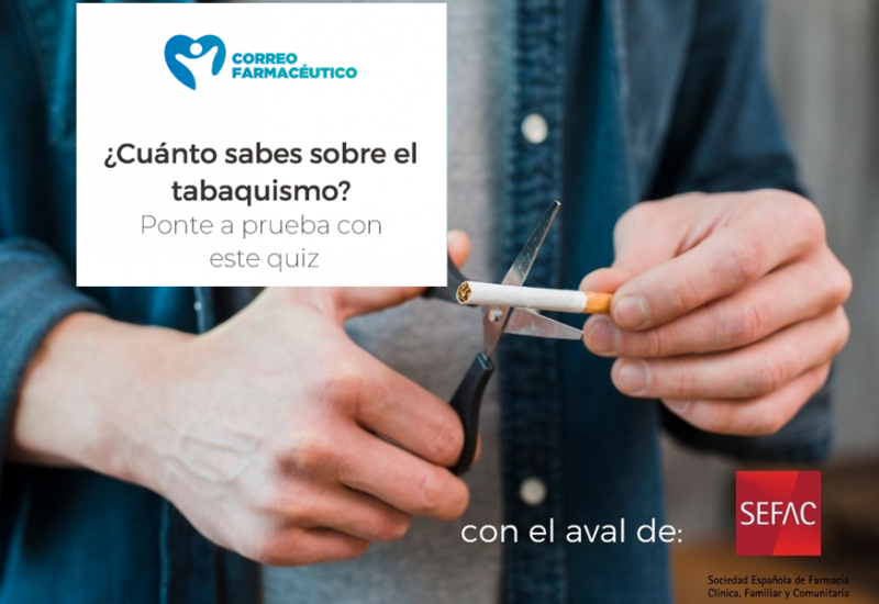 Quiz sobre tabaquismo avalado por SEFAC