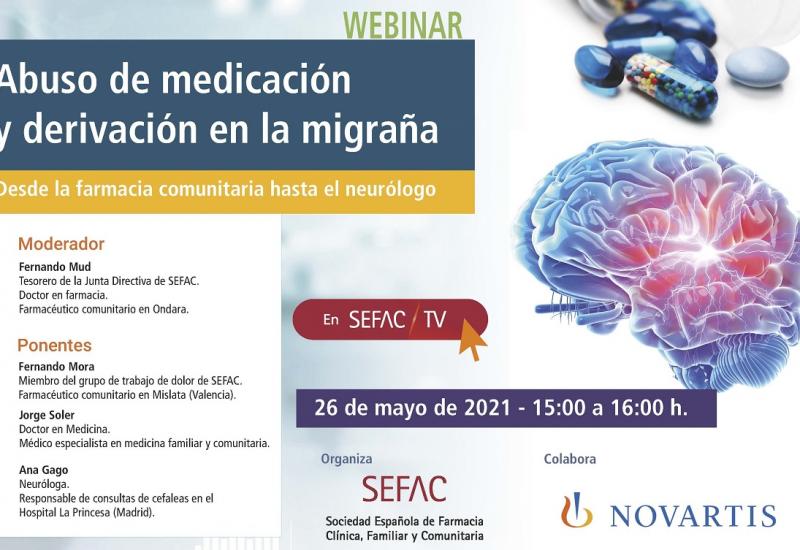 Webinar’: Abuso de medicación y derivación en la migraña 