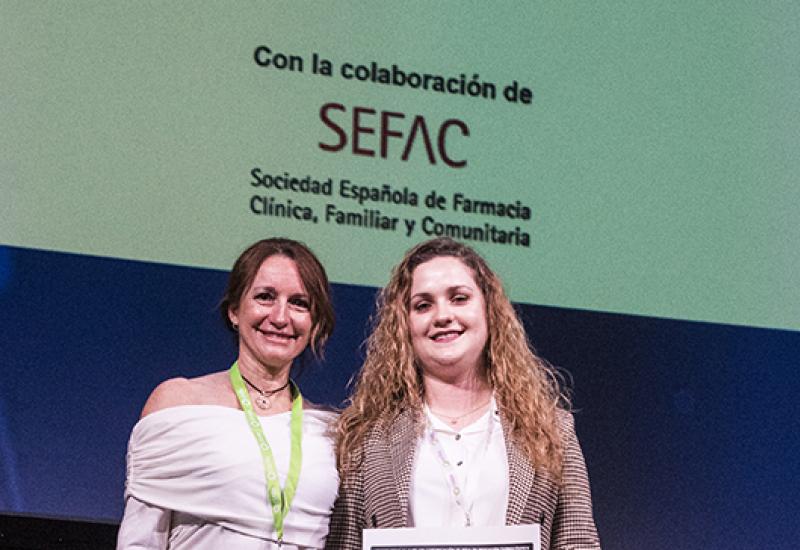 X Congreso SEFAC. Premio SIFAC a la  mejor comunicación de SPFA en indicación farmacéutica