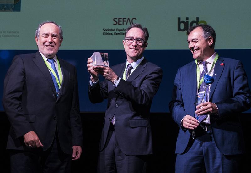 X Congreso SEFAC. Premio SEFAC a la trayectoria profesional en favor del desarrollo profesional de la farmacia comunitaria