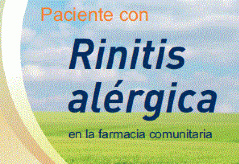 Paciente con Rinitis alérgica en la farmacia comunitaria