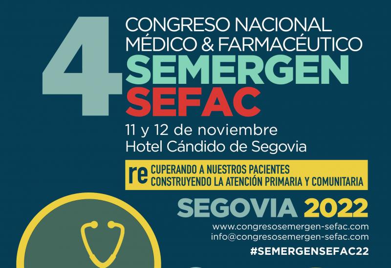 ¡Inscríbete y envía tu comunicación al IVº Congreso SEMERGEN-SEFAC!