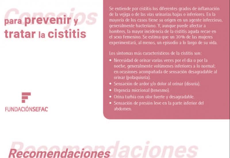 Recomendaciones para prevenir y tratar la cistitis