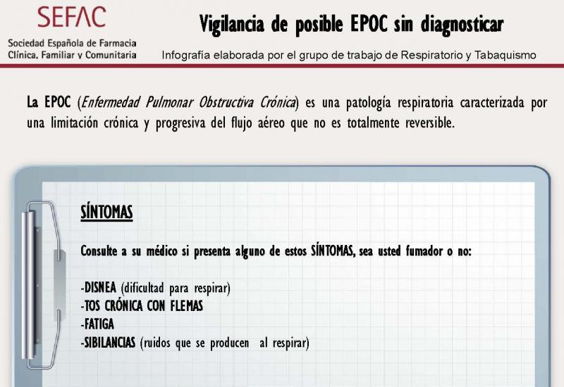 EPOC: Vigilancia de posible EPOC sin diagnosticar