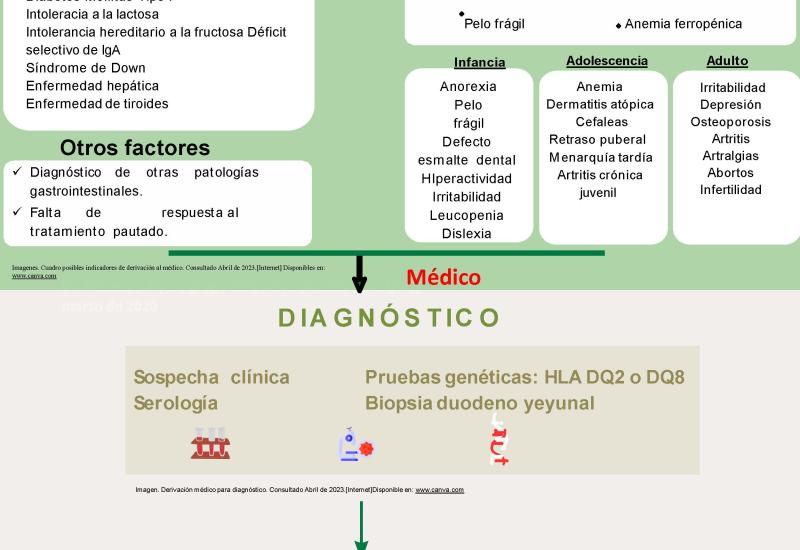 Infografía: enfermedad celíaca desde la farmacia comunitaria