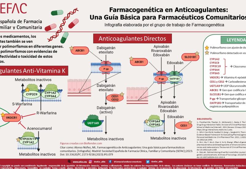 Farmacogenética en Anticoagulantes: Una Guía Básica para Farmacéuticos ComunitariosFarmacogenética en Anticoagulantes: Una Guía Básica para Farmacéuticos Comunitarios