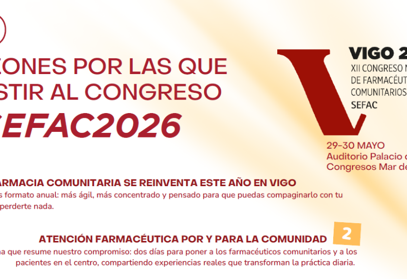 10 razones por las que asistir al Congreso #SEFAC2026