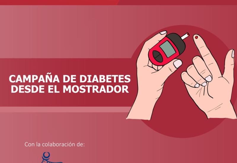 Campaña de diabetes desde el mostrador